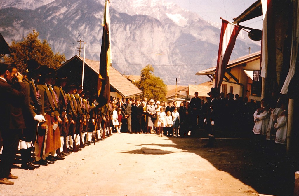 Einweihung des Schießstandes am 17.05.1964