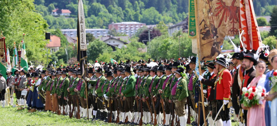 Ehrenkompanie in Garmisch